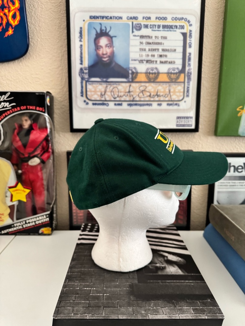 USF University of South Florida Green Baseball Cap fitted size 7 5/8 - Picture 5 of 10